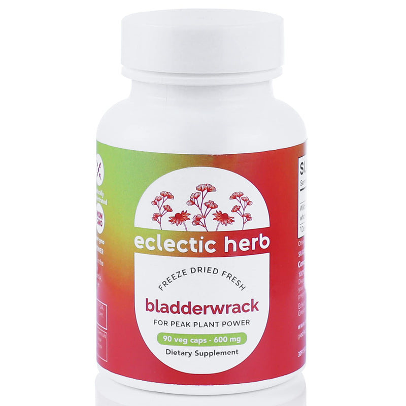 [Australia] - Eclectic Institute Raw Freeze-Dried Non-GMO Bladderwrack Whole Plant | Endocrine System, Healthy Skin and Hair | 90 CT 