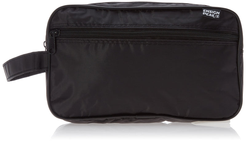 [Australia] - Ensign Peak Toiletry Travel / Shaving Bag, Black 