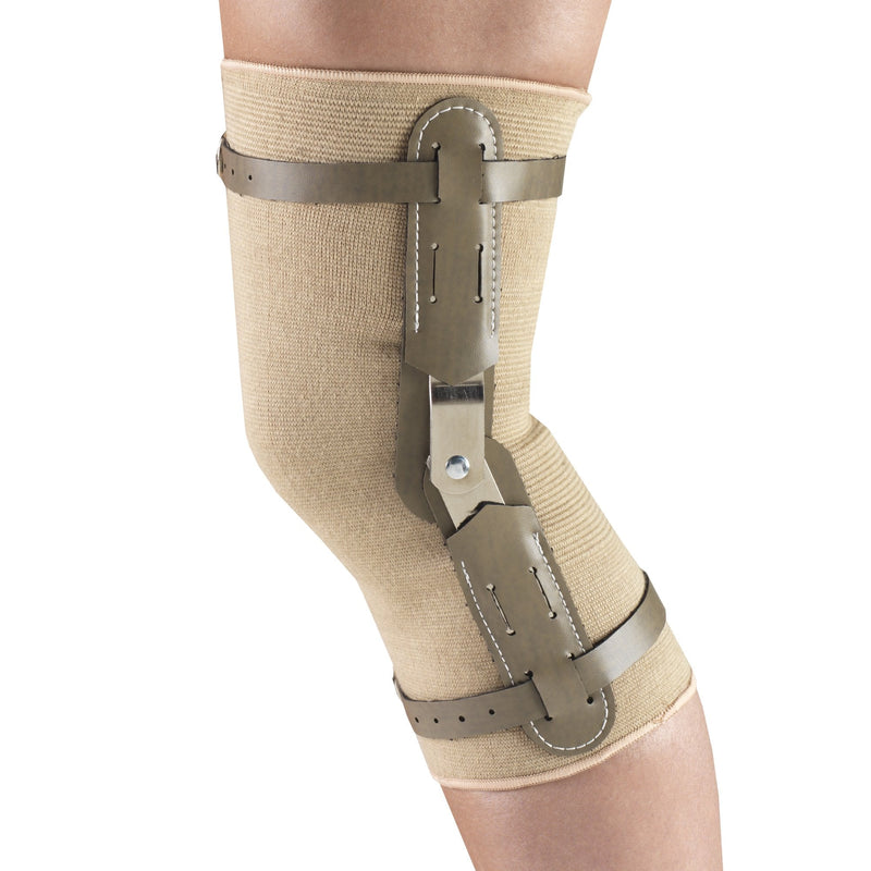 [Australia] - OTC Knee Brace, Hinged Bars, Knit Elastic, Large 
