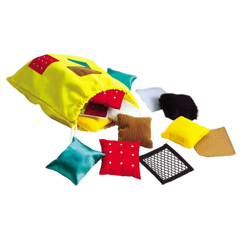 [Australia] - Educational Insights Teachable Touchables Textured Beanbags Squares, Toddler Sensory Toys, Preschool Kindergarten Classroom Must Haves, Set of 20 Beanbags, Ages 3+ Texture Squares 