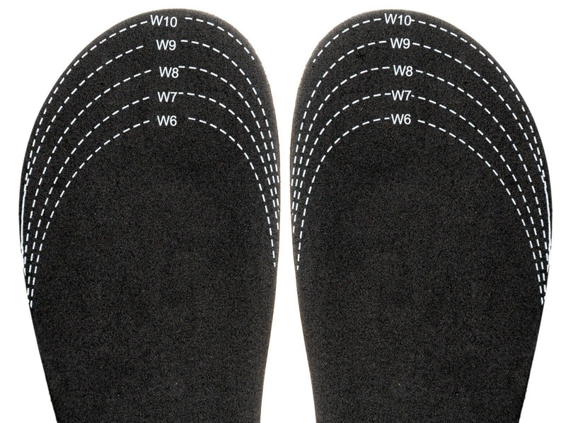 [Australia] - Sloggers cut-to-fit "Half-Sizer" fit adjusting Insole - Style 330BK , Black 