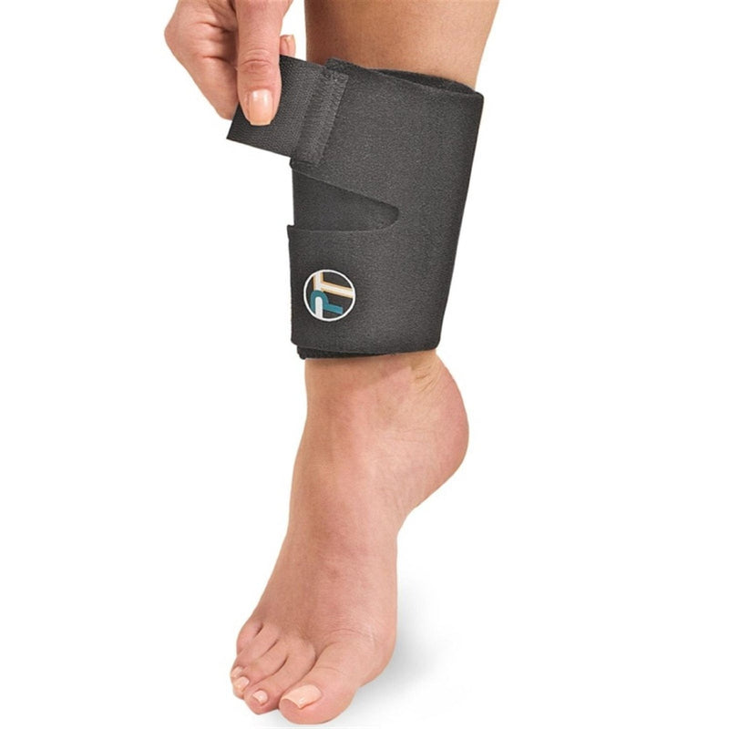 [Australia] - Pro-Tec Shin Splint Compression Wrap Black One Size Fits Most 