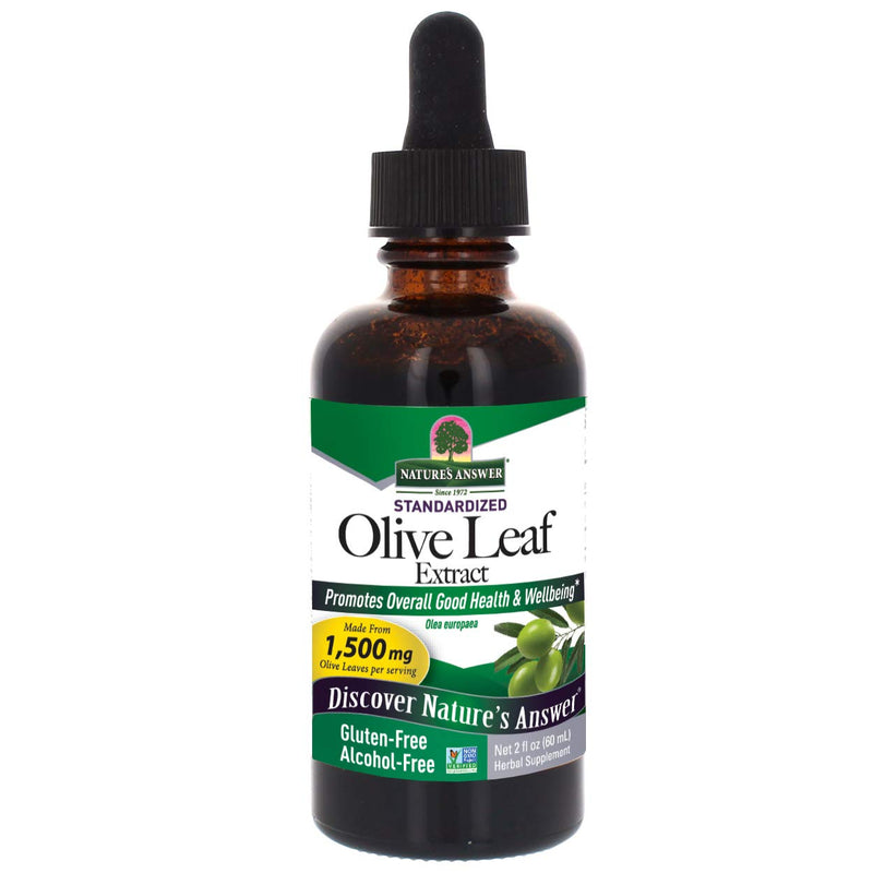 [Australia] - Nature's Answer Oleopein Olive Leaf, Promotes Overall Good Health and Well Being* Alcohol-Free, Gluten-Free & Kosher 2oz 