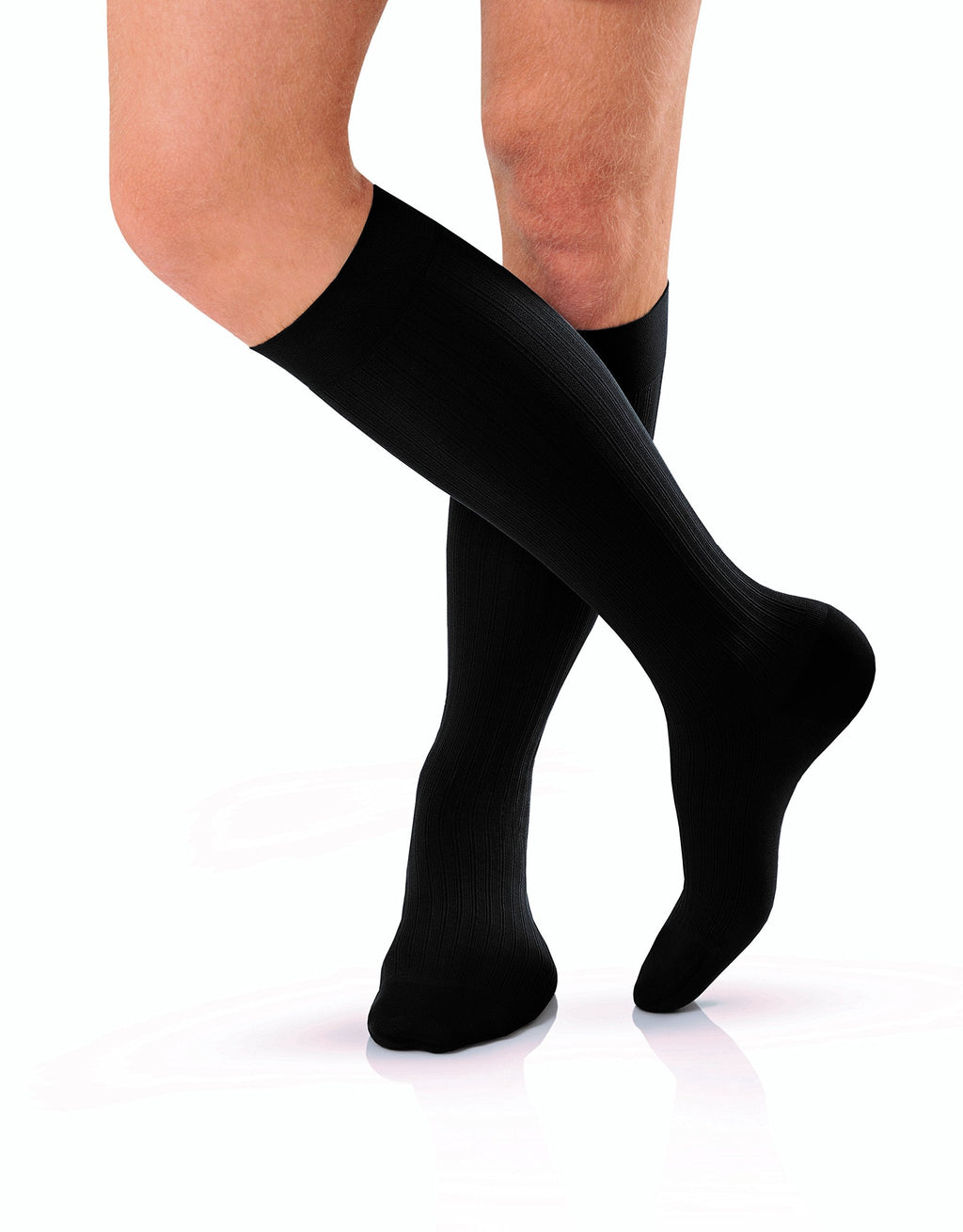 [Australia] - JOBST - 115091 for Men Knee High Closed Toe Compression Stockings, Extra Firm Legware for All Day Comfort for Males, Compression Class- 20-30 "Packaging may vary" Black X-Large (1 Pair) 