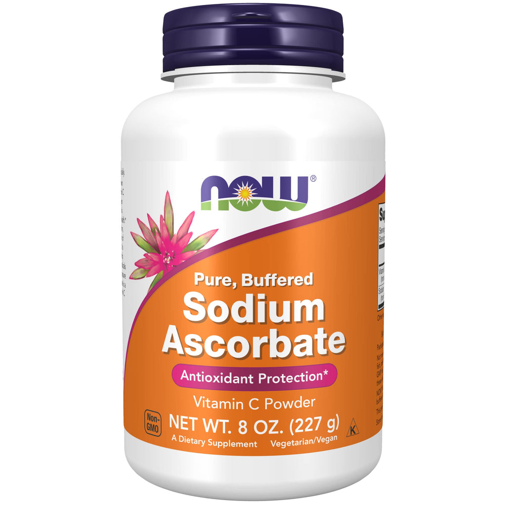 [Australia] - NOW Supplements, Sodium Ascorbate Powder, Buffered, Antioxidant Protection*, 8-Ounce 1 