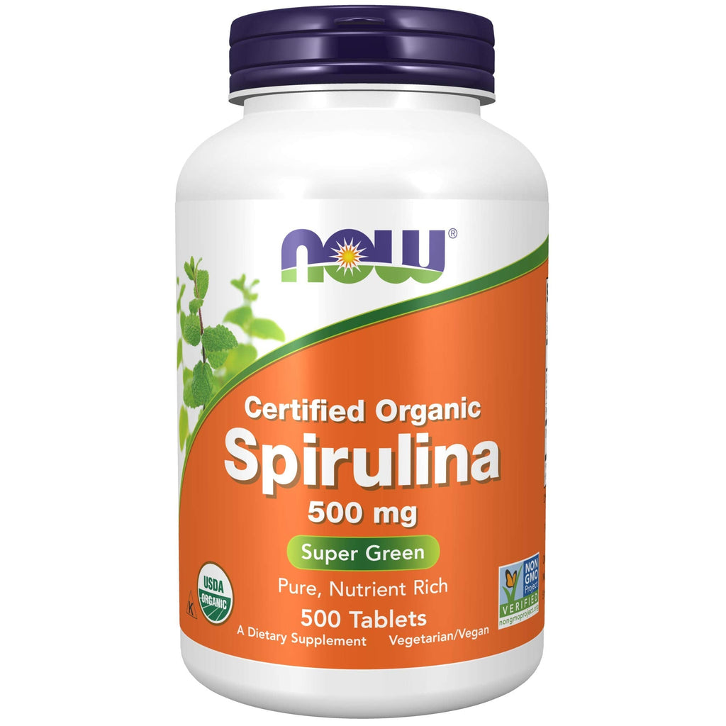 [Australia] - Now Foods Organic Spirulina Tablets, 500 