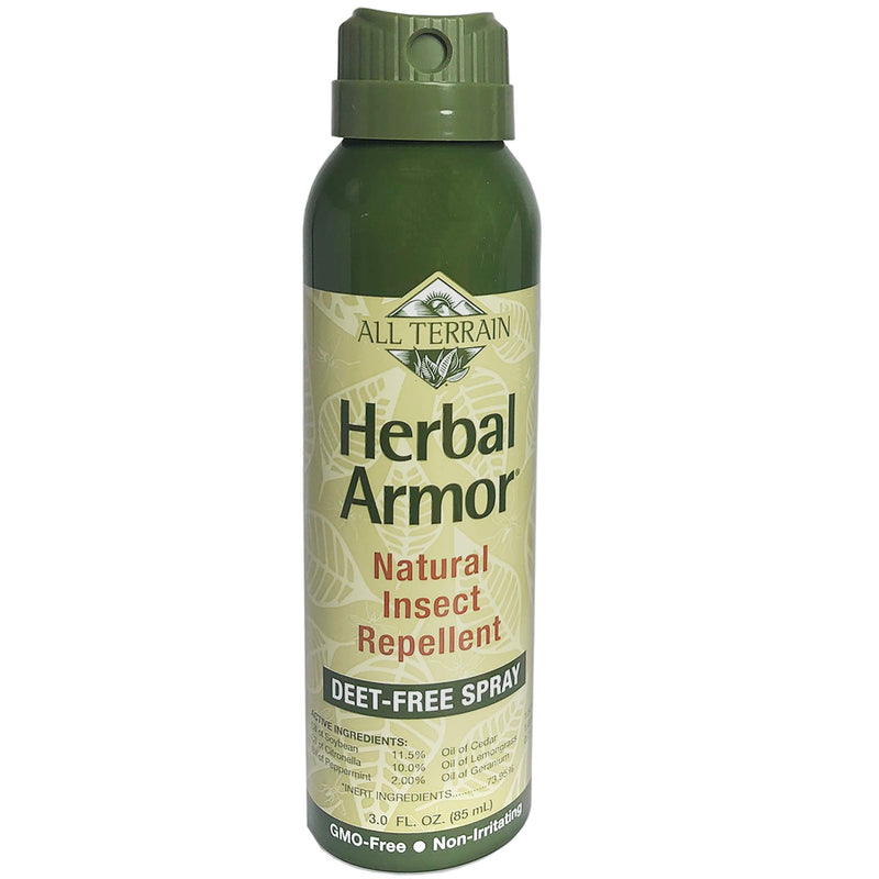 [Australia] - All Terrain Herbal Armor DEET-Free Pump Spray 4 Ounce Insect Repellent 