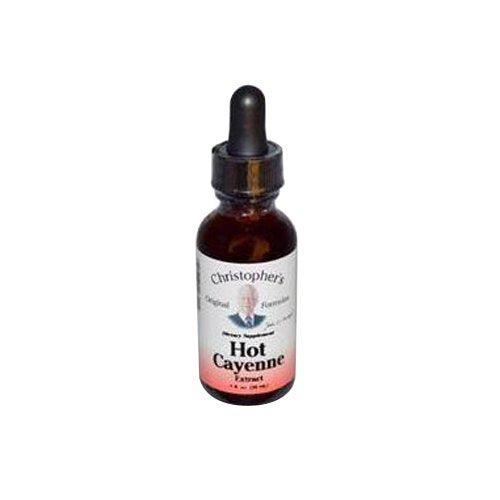 [Australia] - Dr. Christopher's Formulas Hot Cayenne Extract, 1 Fl Oz 