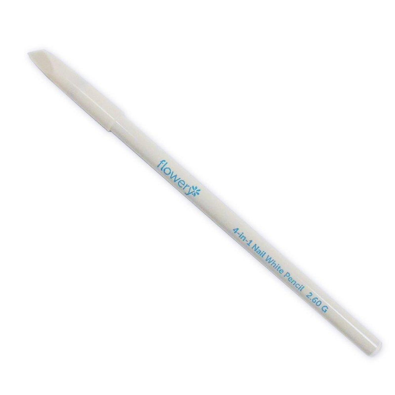 [Australia] - Flowery White Nail Pencil 