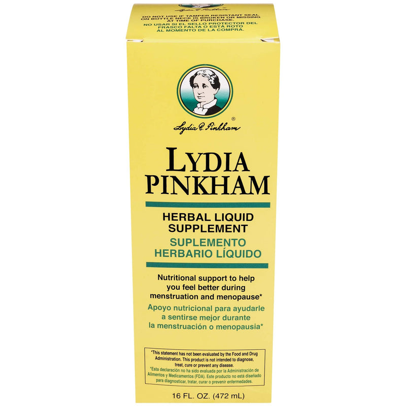 [Australia] - Lydia Pinkham Liquid Herbal Supplement for Menstruation and Menopause Support, 16 Ounce 
