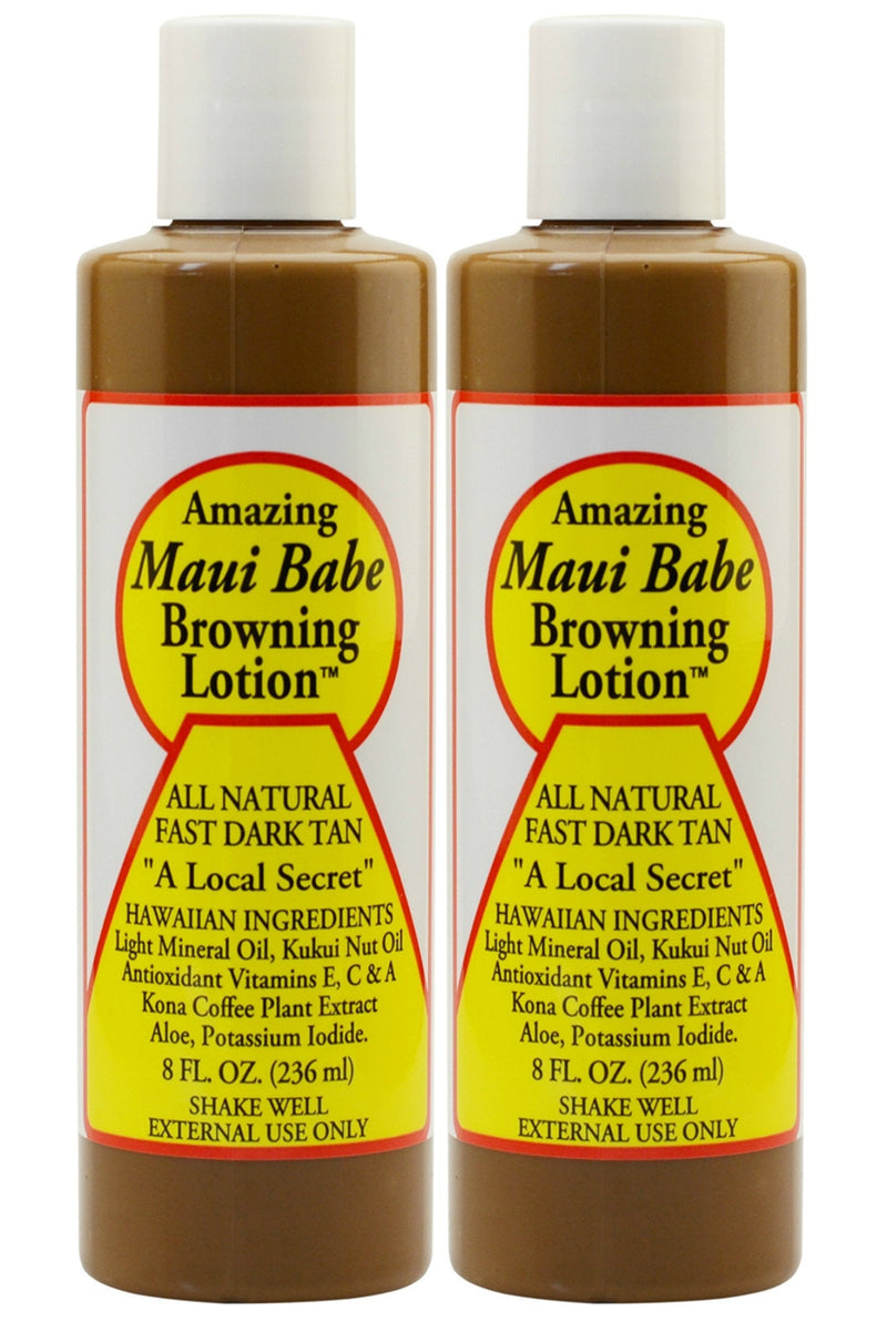 [Australia] - Maui Babe Tanning and Browning Lotion 8 Ounces (Pack of 2) 