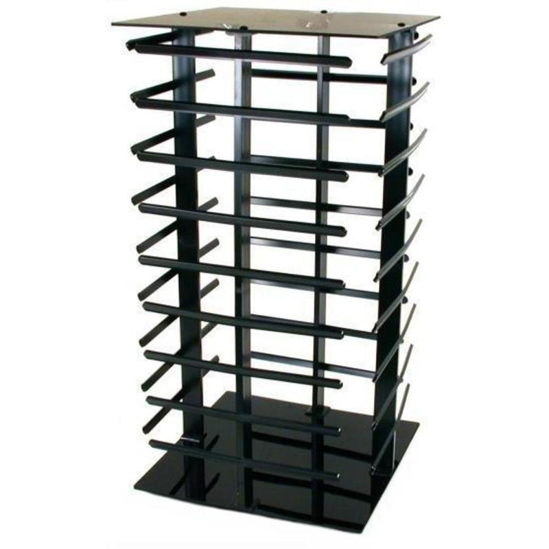 [Australia] - Revolving Rotating Earring Counter Display Stand 4 Sided Black 