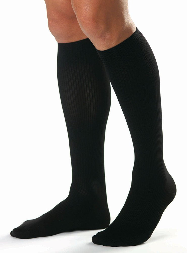 [Australia] - BSN Med/-Beiersdorf /Jobst (a) Jobst For Men 8-15 Over-The-Calf Sock Black Large 