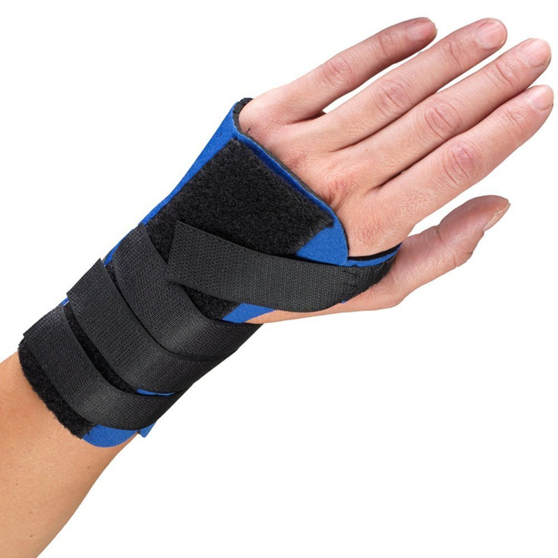 [Australia] - OTC Wrist Splint, Cock-up Style, Neoprene, Black, Medium (Left Hand) Black (Left Hand) Medium (Pack of 1) 