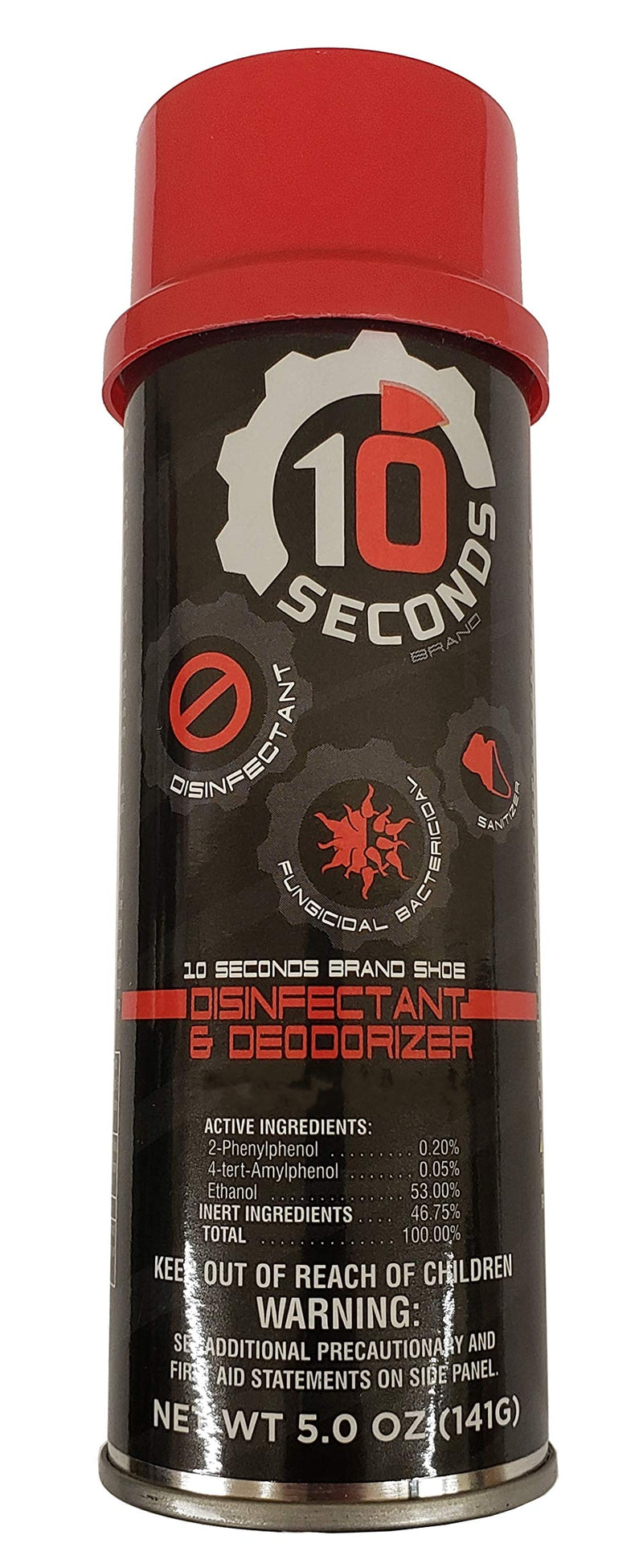 [Australia] - 10 Seconds Shoe Disinfectant and Deodorizer, 5 Ounces 