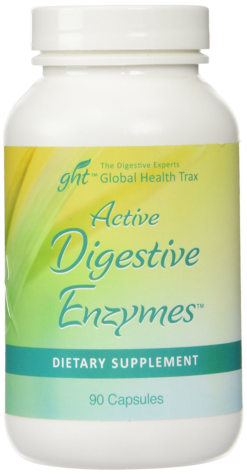 [Australia] - Global Health Trax Active Digestive Enzymes -- 90 Capsules 