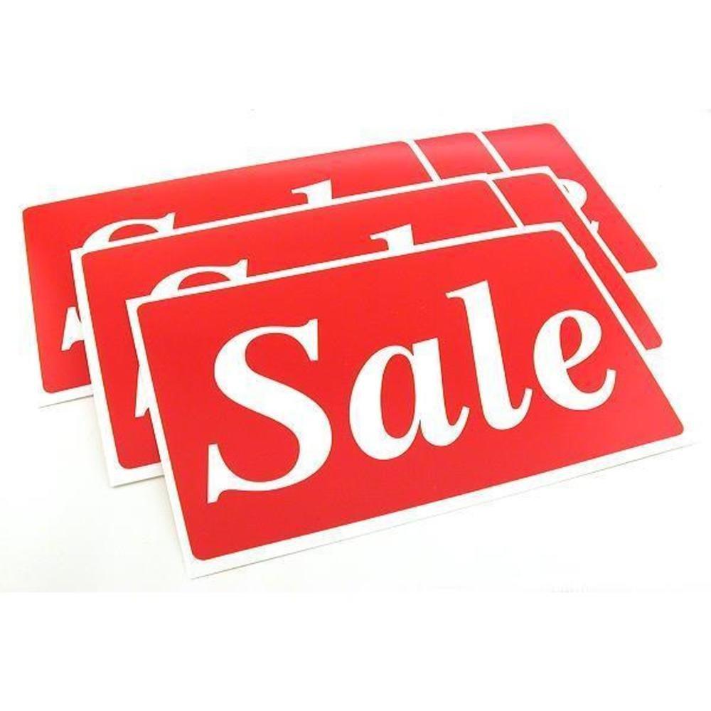 [Australia] - FindingKing 6 Sale Display Signs Window Wall Showcase Message Unit 