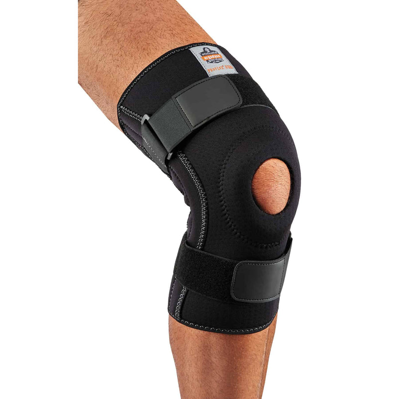 [Australia] - Ergodyne ProFlex 620 Knee Sleeve, Black, Large With Stays 