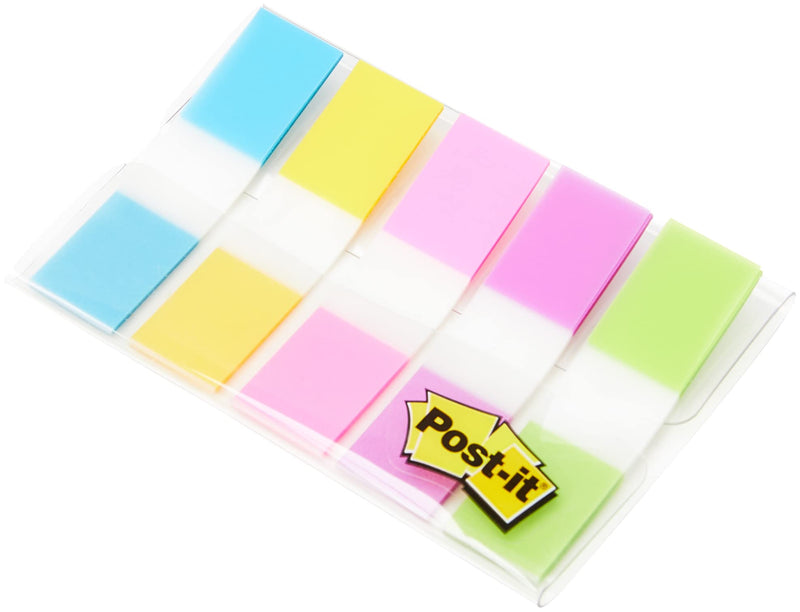 [Australia] - Post-it Flags 6835CB2 Page Flags in Portable Dispenser, 5 Bright Colors, 5 Dispensers, 20 Flags/Color (6835CBEU) 
