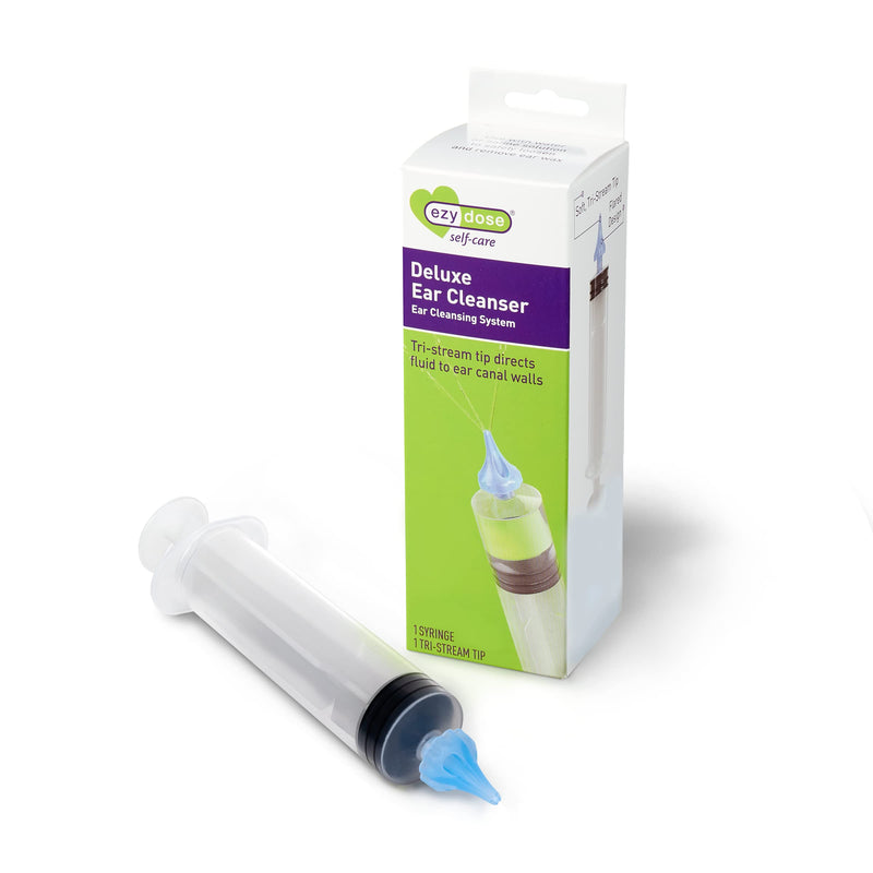 [Australia] - Ezy Dose Ear Wax Removal Syringe with Tri-Stream Tip, Perfect for Kids and Adults, 20mL Capacity 