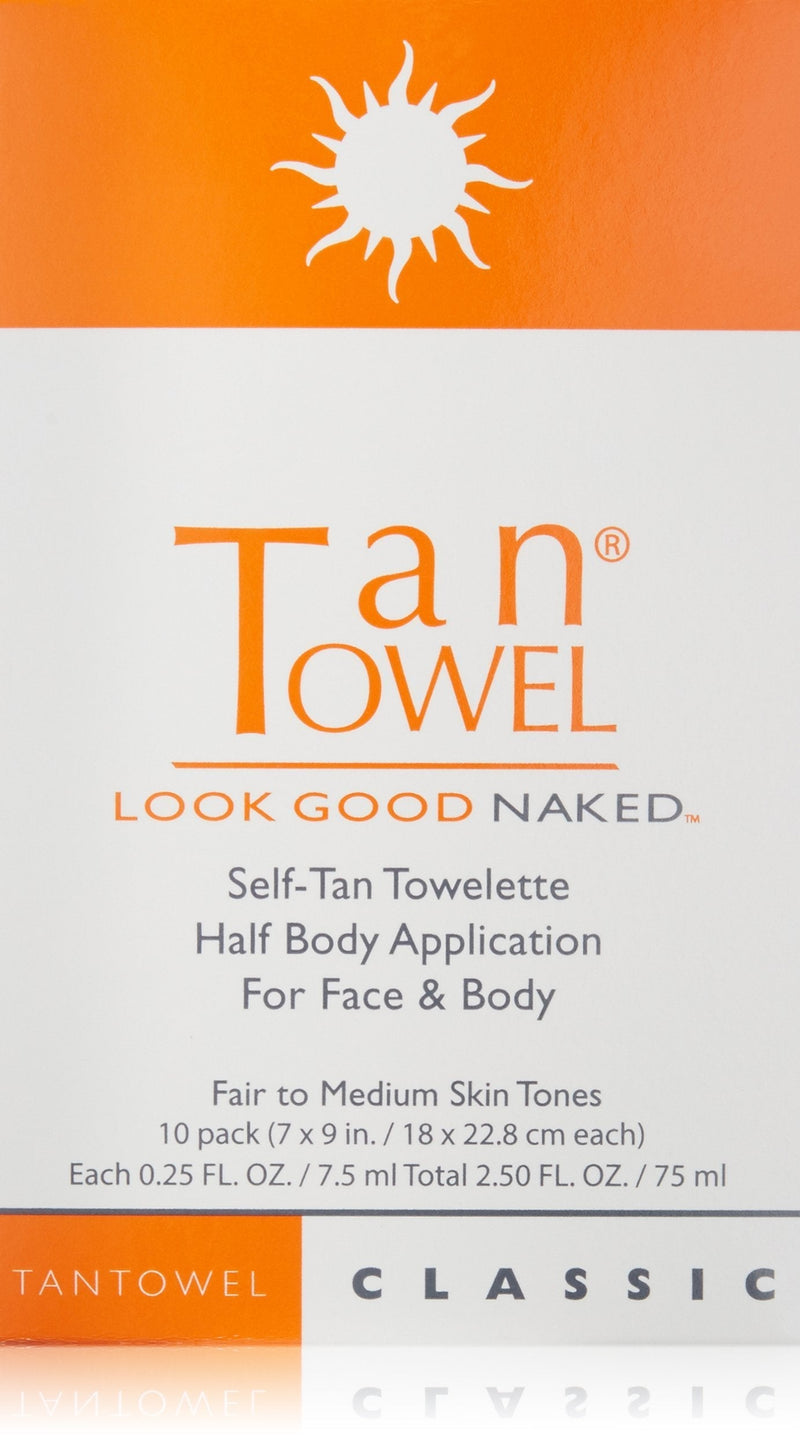 [Australia] - Tan Towel Self Tan Towelette Classic 10 Count 