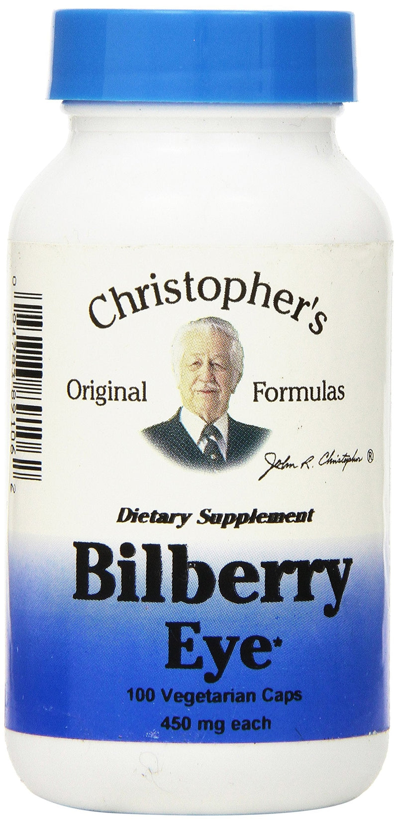 [Australia] - Dr Christopher's Formula Bilberry Eye, 100 Count 