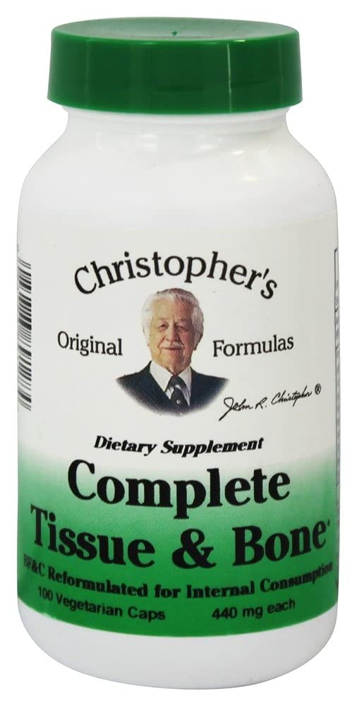 [Australia] - Complete Tissue and Bone Formula Dr. Christopher 100 VCaps 440 MG Each 