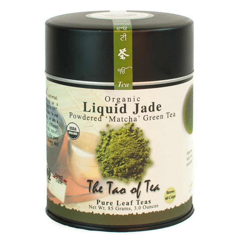 [Australia] - The Tao of Tea Liquid Jade Powdered Matcha Green Tea, Loose Leaf, 3 Oz 