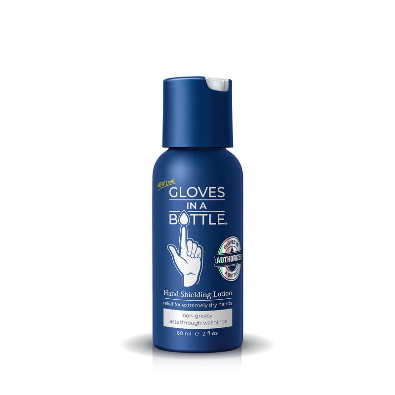[Australia] - Gloves In A Bottle Shielding Lotion - GREAT for Dry Itchy Skin! Grease-less and Scent FREE! (2oz-60ml) 