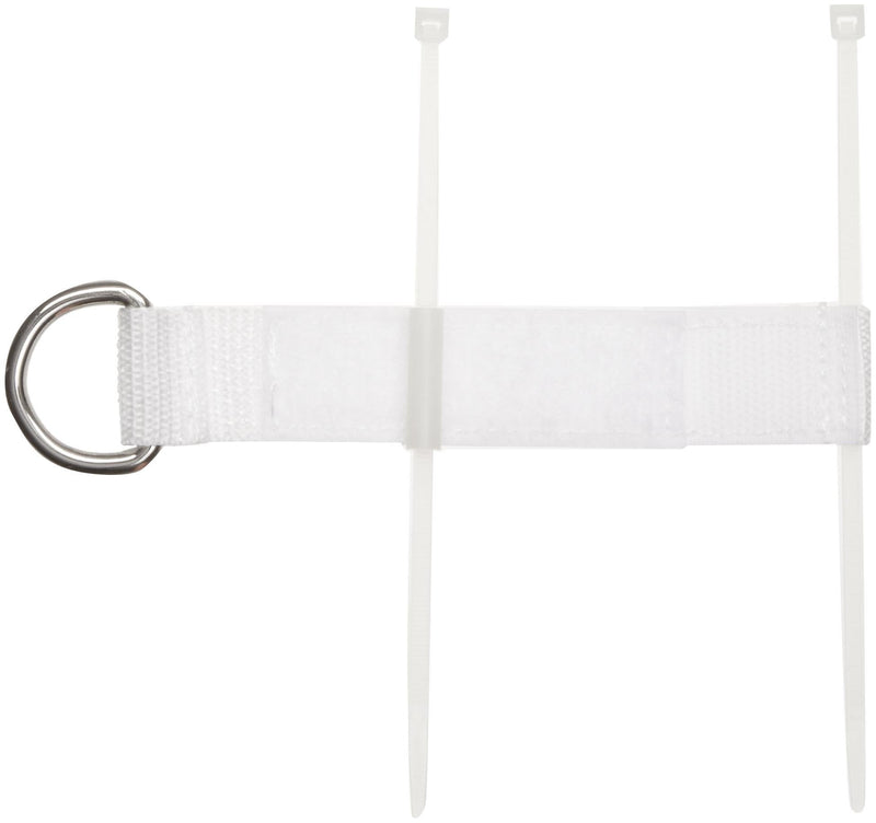 [Australia] - Maddak Wear Ease White Color, Shoe Fastener Kit (Bag of 4) (738170043) 