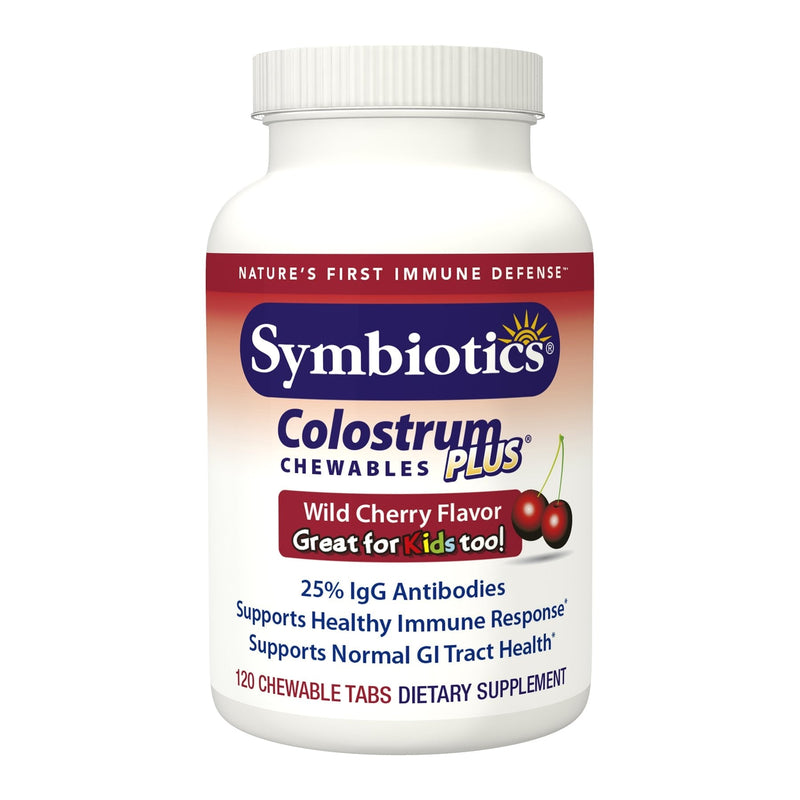 [Australia] - Symbiotics Immunity Support Colostrum Plus Chewables (Wild Cherry) Wild Cherry 