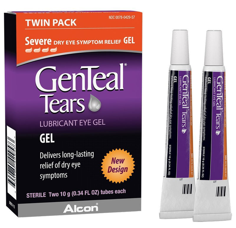 [Australia] - GenTeal Lubricant Eye Gel, Severe, 2 Pack, 0.34-Ounces each 0.34 Fl Oz (Pack of 2) 