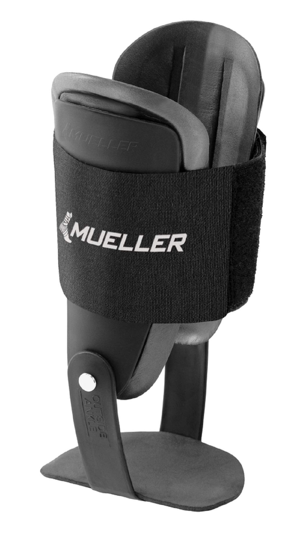 [Australia] - Mueller Lite Ankle Brace - OSFM (EA) 1 Count (Pack of 1) Black 