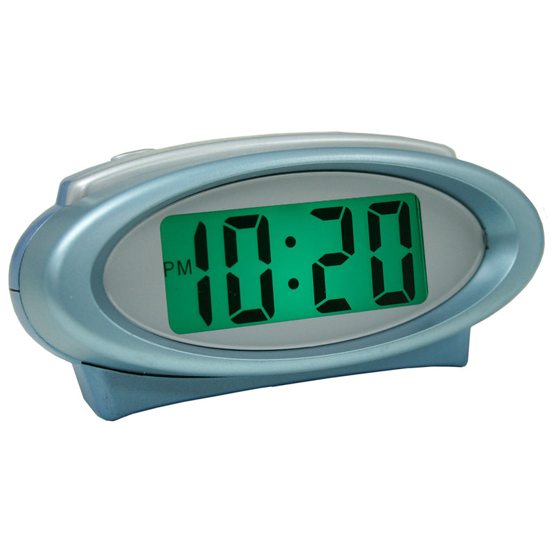 [Australia] - Equity by La Crosse 30330 Digital Alarm Clock with Night Vision Technology, Blue 