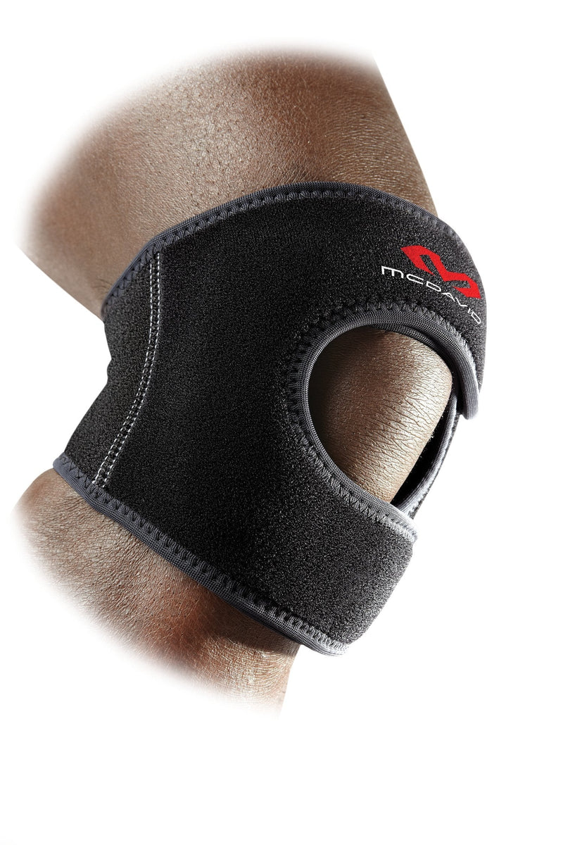 [Australia] - McDavid Knee Support Wrap, Knee Pain Relief from Jumpers Knee, Runners Knee, Patella Support, Tendon Support, Cartilage Meniscus Injuries, Adjustable for Men & Women, Sold as Single Unit (1) Large/ X-Large Adjustable Wrap 