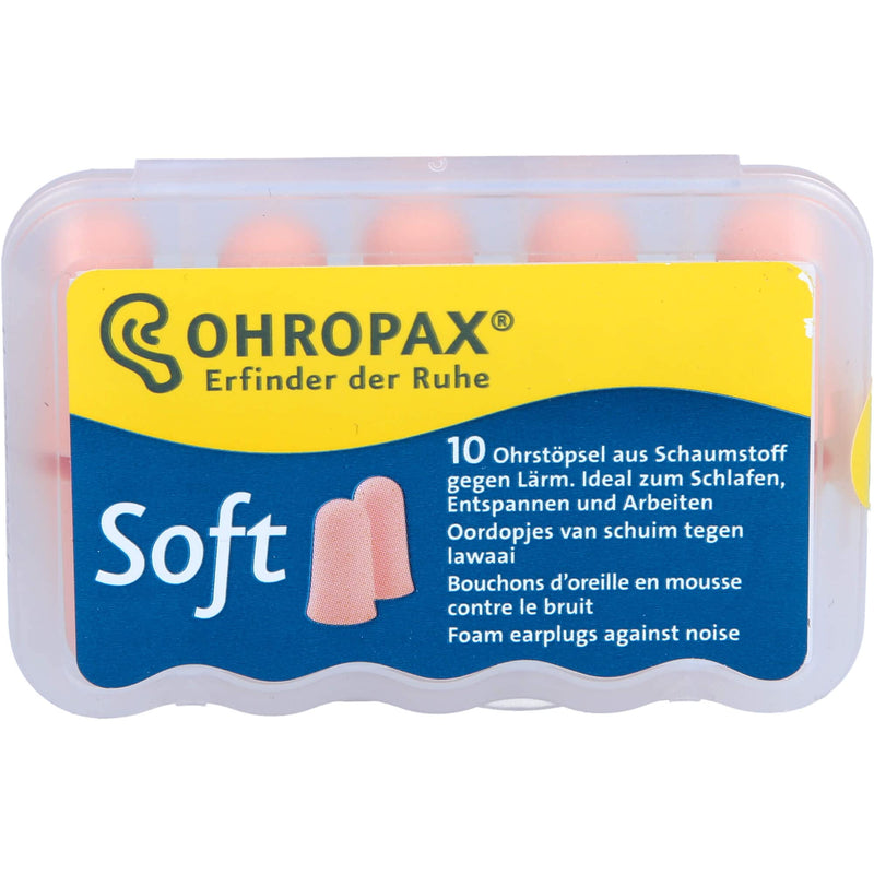 [Australia] - Ohropax Soft Foam Ear Plugs (10 Ear Plugs) 