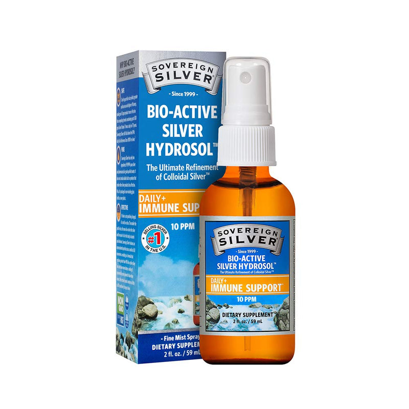 [Australia] - Sovereign Silver Bio-Active Silver Hydrosol for Immune Support - 10 ppm, 2oz (59mL) - Fine Mist Spray 