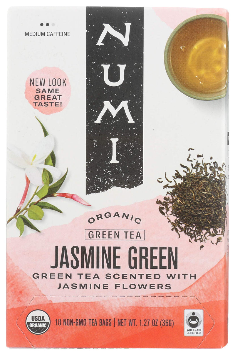 [Australia] - Numi Organic Tea Jasmine Green, 18 ct 18 Count (Pack of 1) 