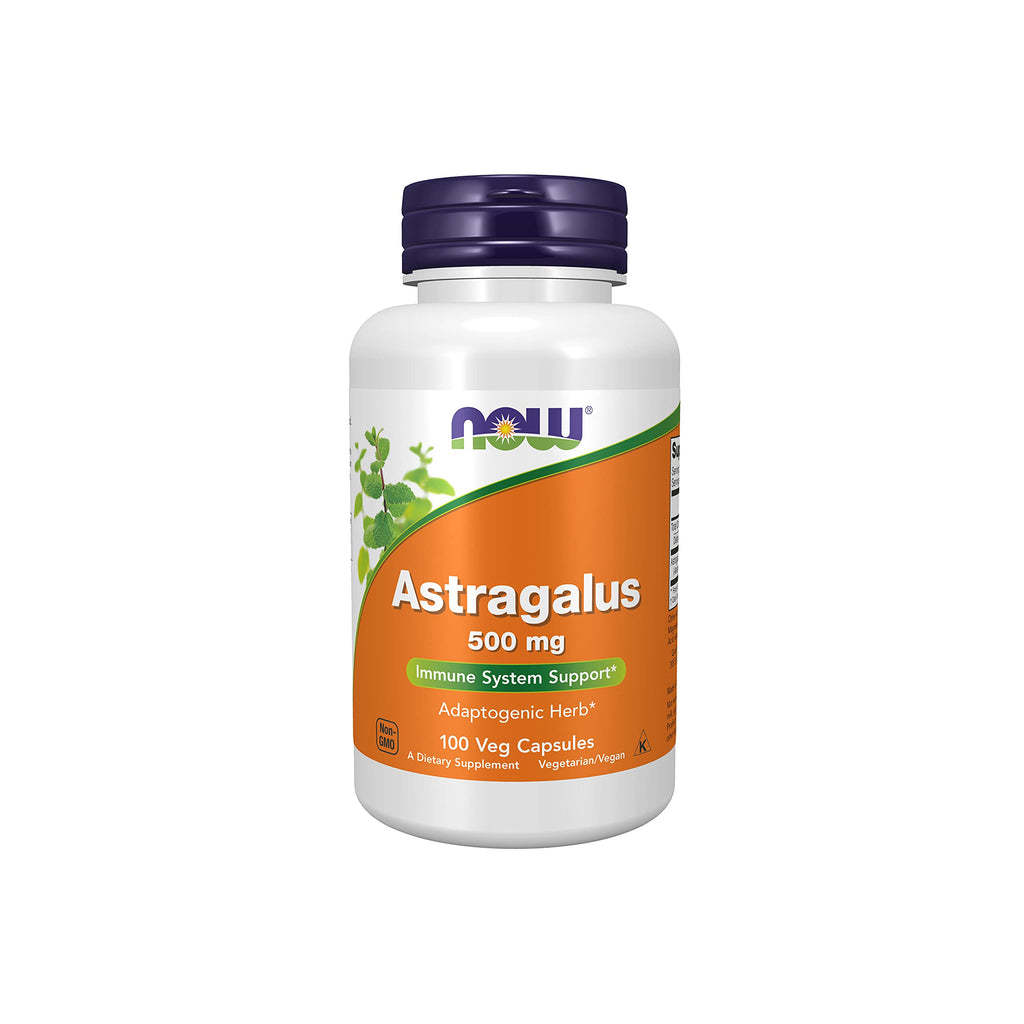 [Australia] - NOW Supplements, Astragalus (Astragalus membranaceus) 500 mg, Immune System Support*, 100 Capsules 