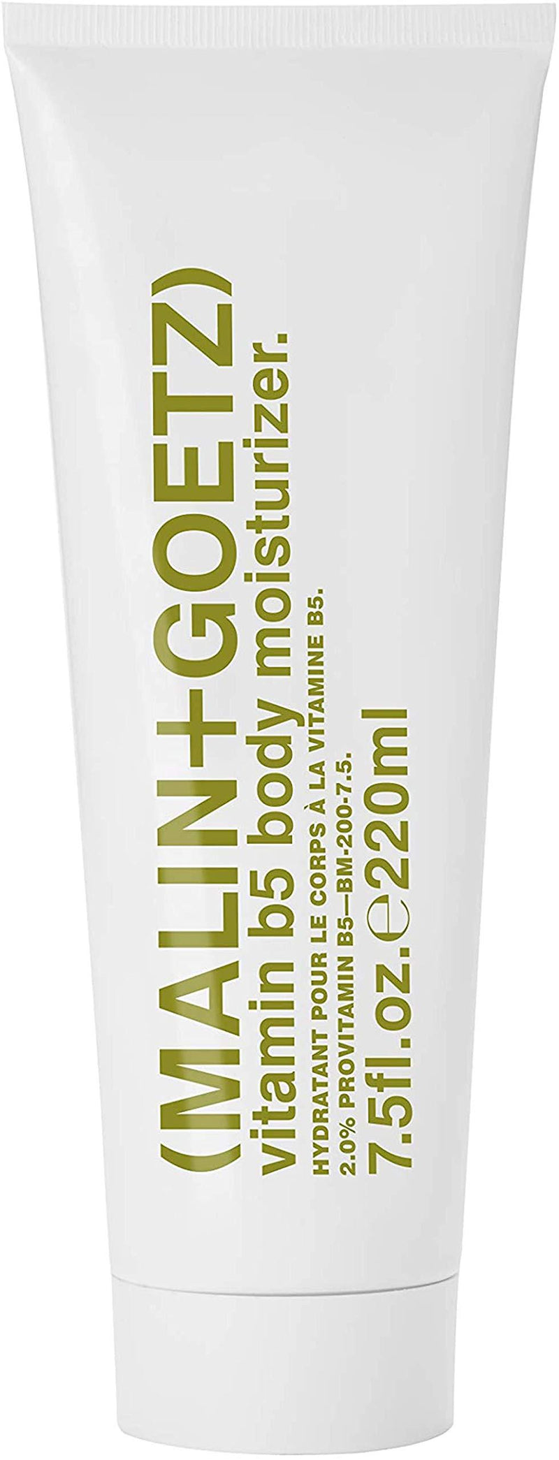 [Australia] - Malin + Goetz Vitamin B5 Body Moisturizer- hydrating body moisturizer for men and women, soothing hydrating natural ingredient lotion for all skin types. cruelty-free,vegan 7.5 Fl Oz 
