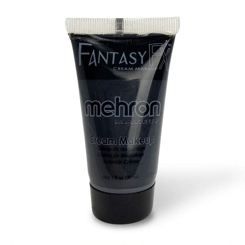 [Australia] - Mehron Makeup Fantasy F/X Water Based Face & Body Paint (1 oz) (BLACK) Black 