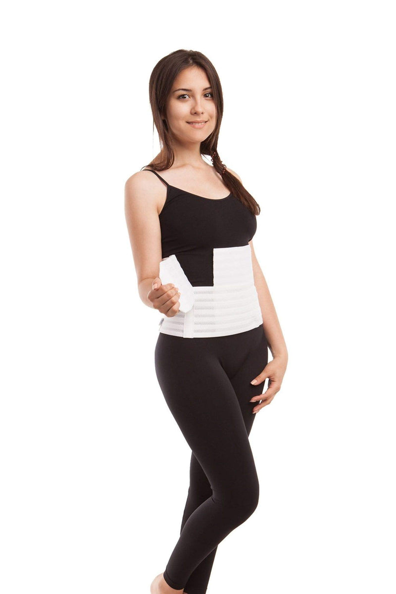 [Australia] - GABRIALLA Women's Breathable Abdominal/Back Support Binder/Wrap, Post-Partum, C-Section and Surgery Recovery, Body-Shaping Effect, Made in USA. 