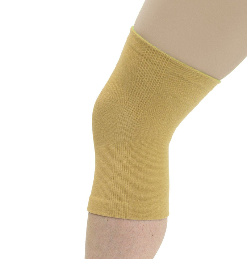 [Australia] - Maxar Cotton/Elastic Knee Brace - Beige, Small 