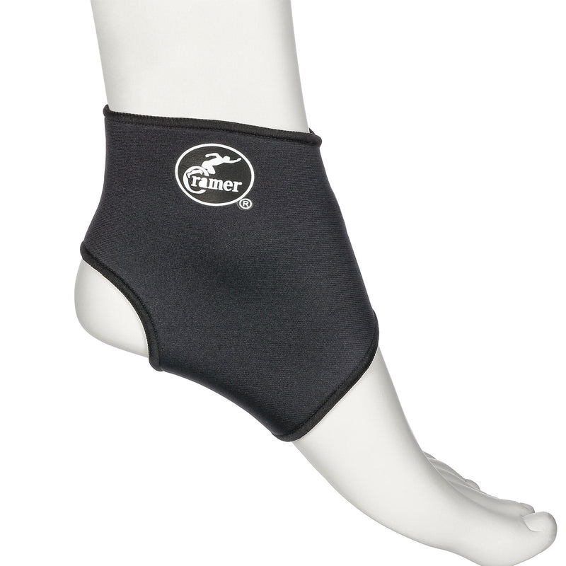 [Australia] - Cramer Neoprene Ankle Compression Sleeve, Best Ankle Support For Running and Walking, Accelerated Ankle Sprain Recovery, Plantar Fasciitis, Arthritis and Tendinitis Relief, Black Large 