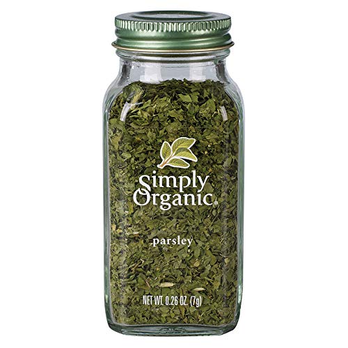 [Australia] - Simply Organic Parsley Flakes, Cut & Sifted, Certified Organic | 0.26 oz | Petroselinum crispum var. neapolitanum 1 