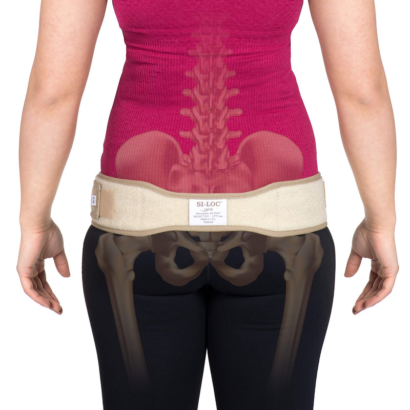 [Australia] - OPTP SI-LOC Sacroiliac Support Belt - Large/Extra Large (671) - Low Back and Pelvic Pain Relief Large/X-Large (Pack of 1) Standard Packaging 