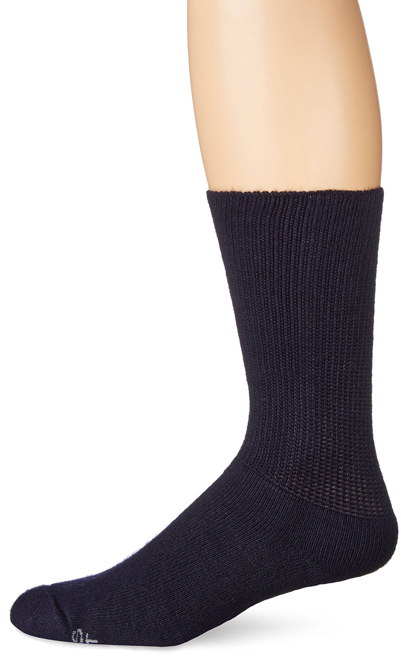 [Australia] - World's Softest Men's/Women's Sensitive Fit Comfort Feet Crew Socks X-Large Black 