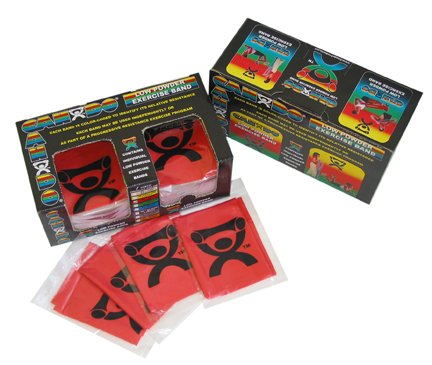[Australia] - Cando 10-5282 3 Piece Low Powder Moderate Exercise Band PEP Pack Latex 