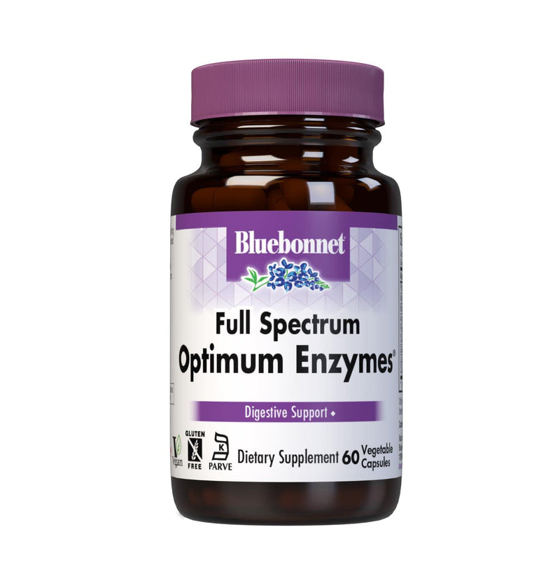 [Australia] - BlueBonnet Full Spectrum Optimum Enzymes Vegetarian Capsules, 60 Count 