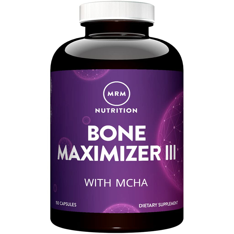 [Australia] - MRM Nutrition Bone Maximizer® III | with MCHA + Vitamin D3 + Vitamin K2 | Bone Health | High Potency | Key Vitamins and Minerals for Bones | 50 Servings 